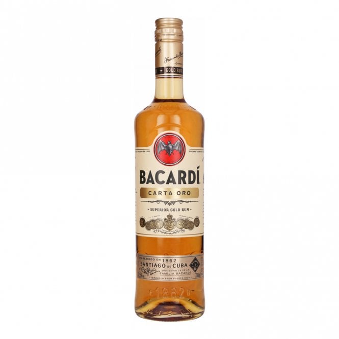 Bacardi Carta Oro Rum - 37.50%