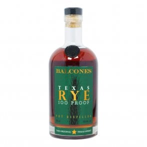 Balcones Texas Rye 100 Proof