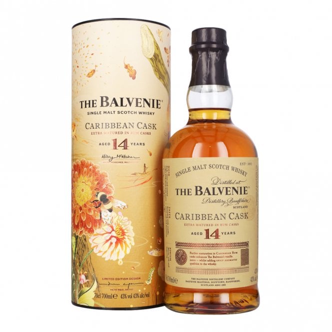 Balvenie 14 Year Old - Caribbean Cask - Victo Ngai Limited Edition