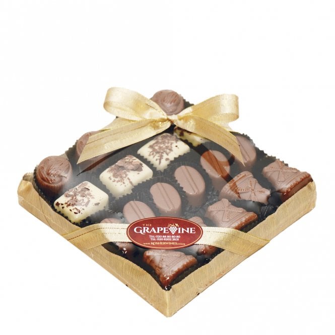 Belgian Handmade Milk Chocolate Pralines - 18 Pieces