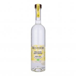 Belvedere Organic Infusions Lemon & Basil Vodka - Litre