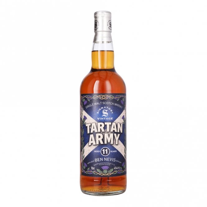 Ben Nevis 11 Year Old - Tartan Army - Signatory Vintage