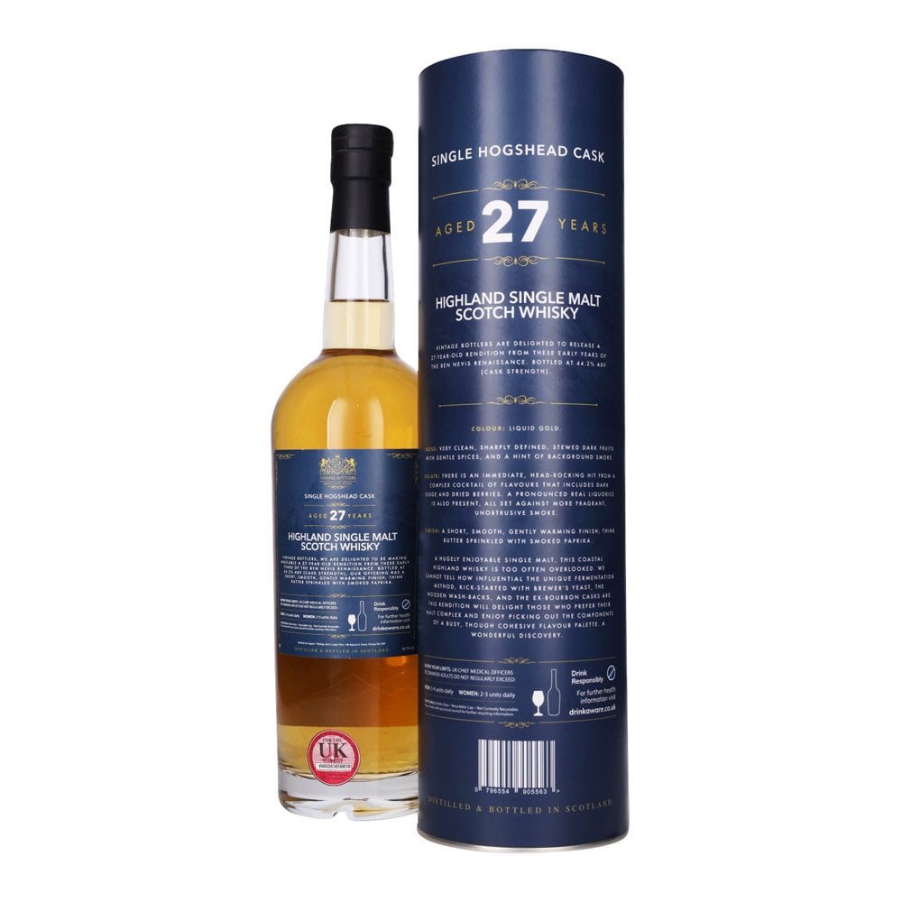 Ben Nevis 1996 - 27 Year Old - Vintage Bottlers - Whisky from The