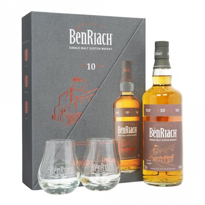 Benriach 10 Year Old - 2 Glass Gift Pack