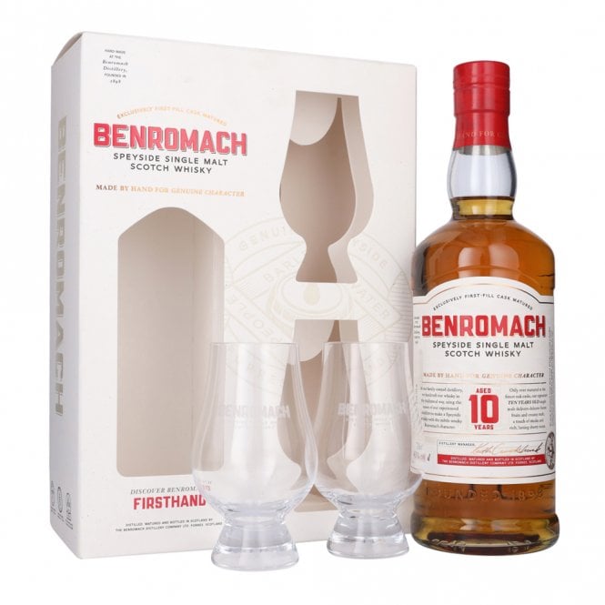 Benromach 10 Year Old - 2 Glasses Gift Pack