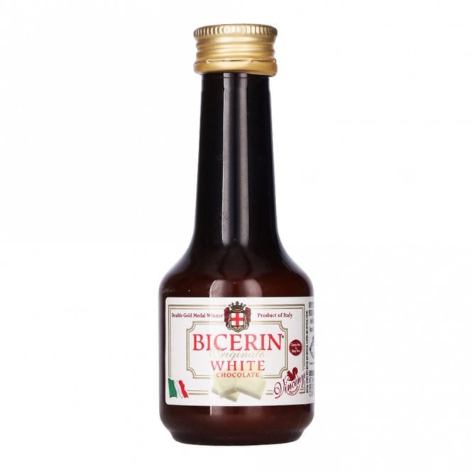 Bicerin White Chocolate Liqueur - 5cl Miniature