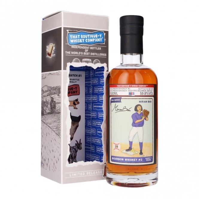 Bourbon Whiskey #2 - 3 Year Old -  Batch 1 - That Boutique-y Whisky Company