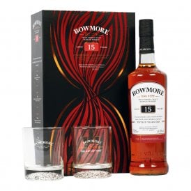 Bowmore 15 Year Old - 2 Glass Gift Pack