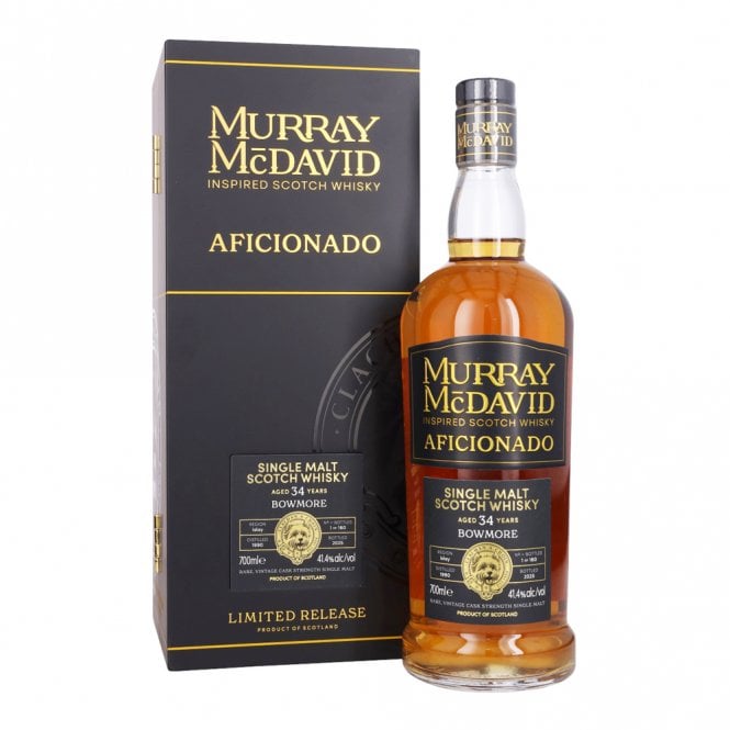 Bowmore 1990 - 34 Year Old - Aficionado - Murray McDavid