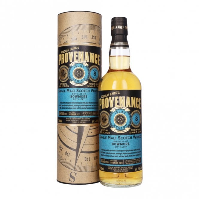 Bowmore 2015 - 8 Year Old - Provenance