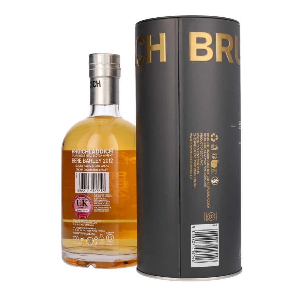 Bruichladdich Bere Barley 2012 - Whisky from The Whisky World UK