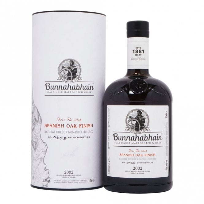 Bunnahabhain 2002 Spanish Oak Finish - Fèis Ìle 2018