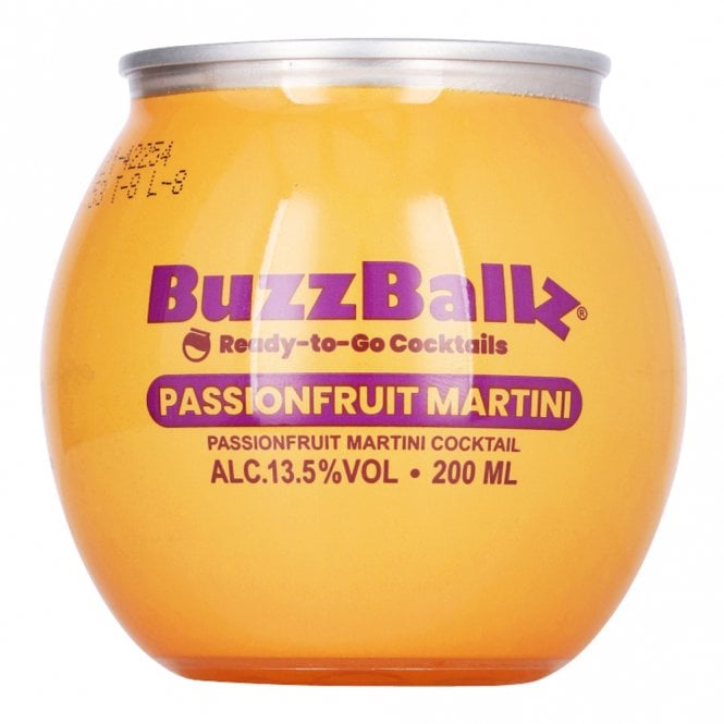 BuzzBallz Passionfruit Martini Cocktail
