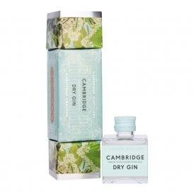 Cambridge Dry Gin Christmas Cracker - 5cl Miniature