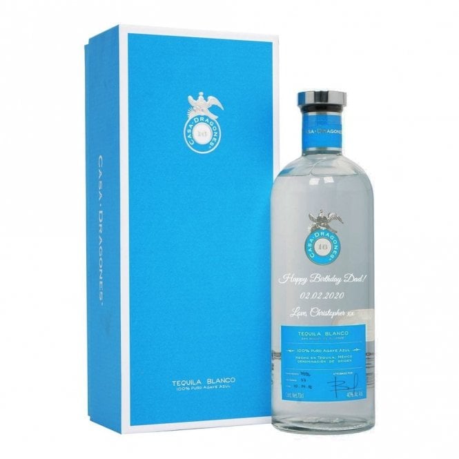 Casa Dragones Blanco - With Personalised Engraving