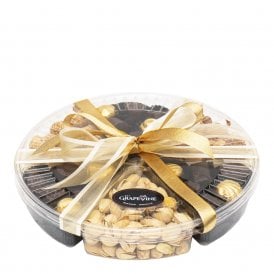 Chocolate & Nuts 6 Compartment Tray