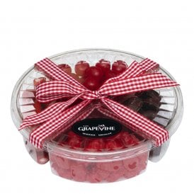 Chocolate & Treats 4 Compartment Tray - Red