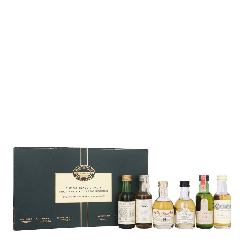 Classic Malts Gift Pack - 6x5cl Miniatures - Gift Ideas from The