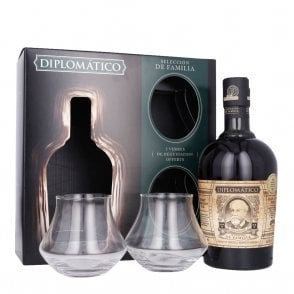 Diplomatico Seleccion de Familia Rum - 2 Glass Gift Pack