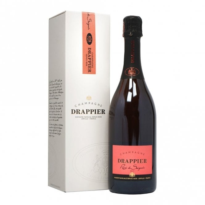 Drappier Rose Brut Champagne - With Personalised Engraving