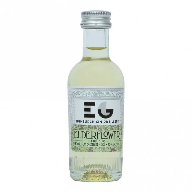 Edinburgh Gin Elderflower Liqueur - 5cl Miniature