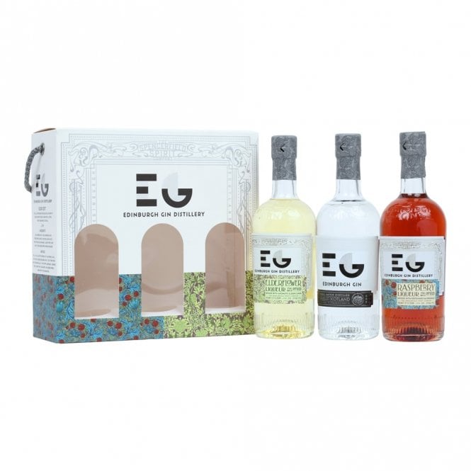 Edinburgh Gin & Liqueur Gift Pack - 3x20cl
