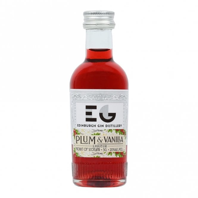Edinburgh Gin Plum & Vanilla Liqueur - 5cl Miniature