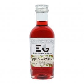 Edinburgh Gin Plum & Vanilla Liqueur - 5cl Miniature