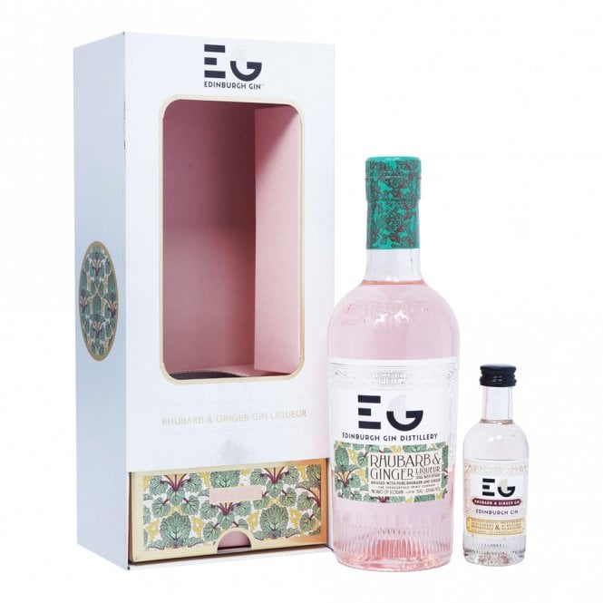 Edinburgh Rhubarb & Ginger Gin Liqueur - Drawer Pack