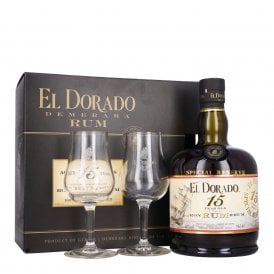 El Dorado Rum 15 Year Old - 2 Glass Gift Pack