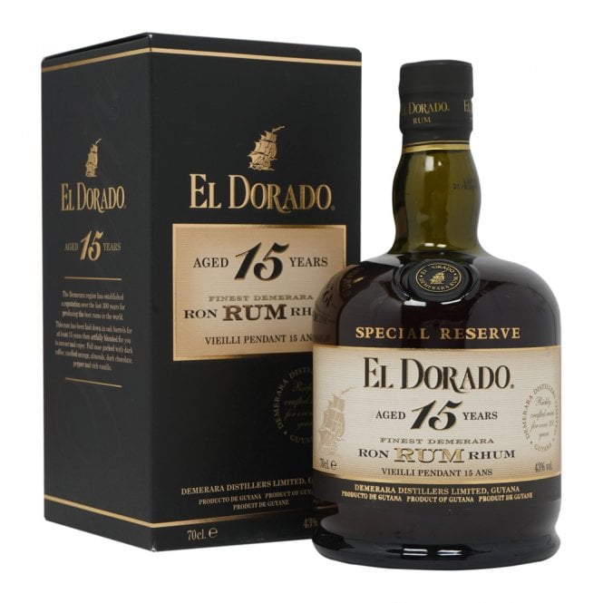 El Dorado Rum 15 Year Old - Special Reserve