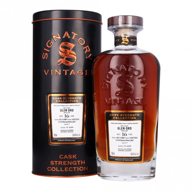 Glen Ord 2009 - 16 Year Old - Signatory Cask Strength