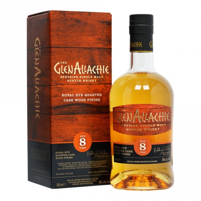 GlenAllachie 8 Year Old - Koval Rye Wood finish