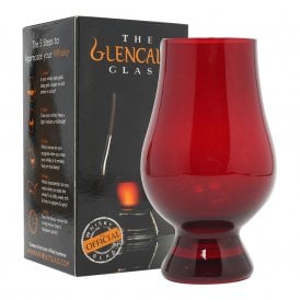 Glencairn Coloured Whisky Glass - Red