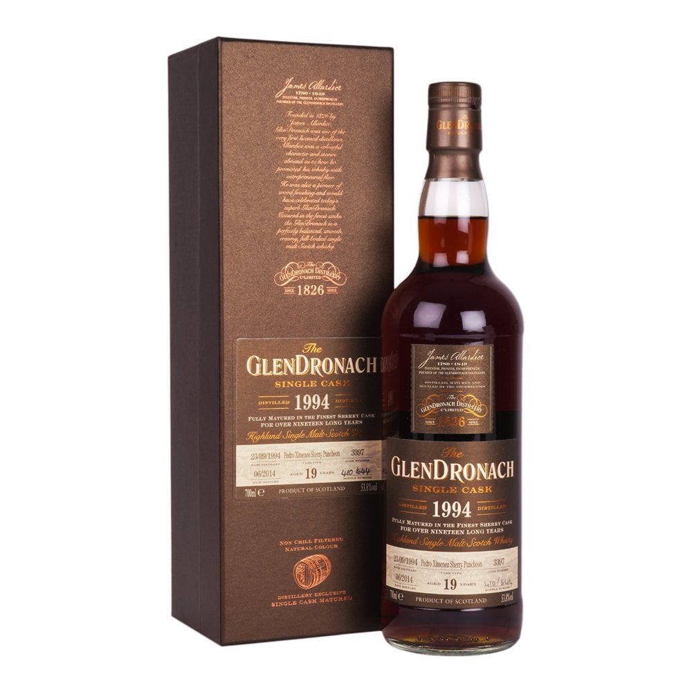 Glendronach 1994 - 19 Year Old - Cask #3397 - Batch 10 - Whisky