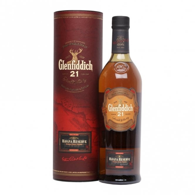 Glenfiddich 21 Year Old - Havana Reserve Cuban