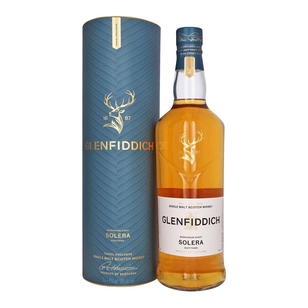 Glenfiddich Solera Vat, 40% whisky bottle
