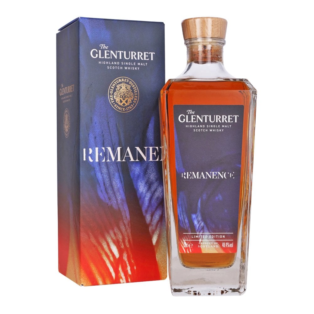 Glenturret Remanence, American & European Oak Cask, 2026, 48.4% whisky bottle