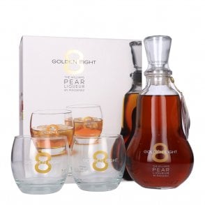 Golden Eight Pear Liqueur - 2 Glass Gift Pack