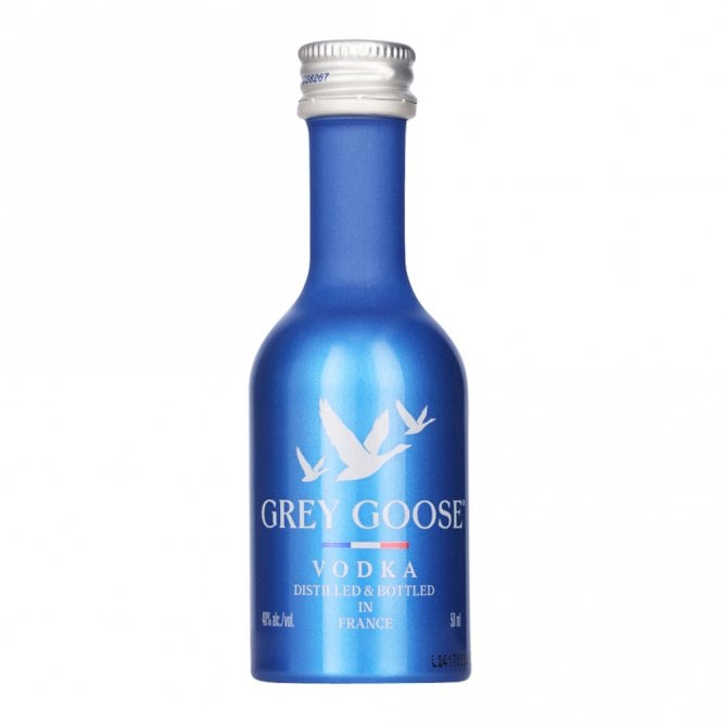 Grey Goose Vodka Aluminum Bottle - 5cl Miniature 