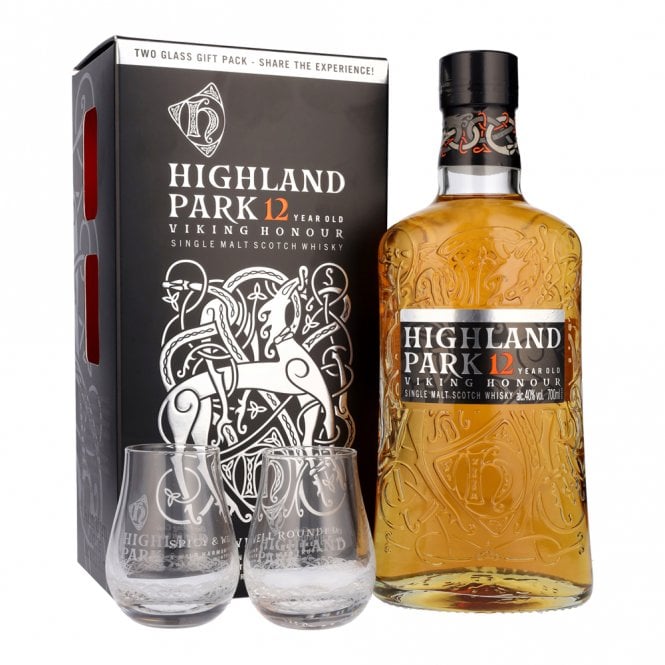 Highland Park 12 Year Old - 2 Glass Gift Pack