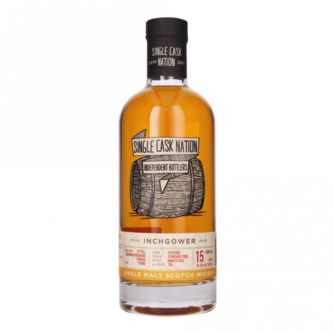 Inchgower 2008 - 15 Year Old - Single Cask Nation