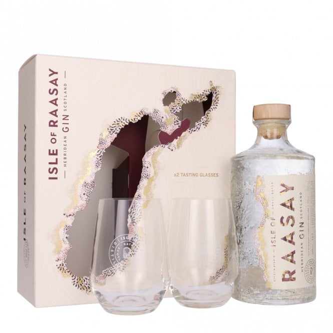Isle of Raasay Gin - 2 Glass Gift Pack