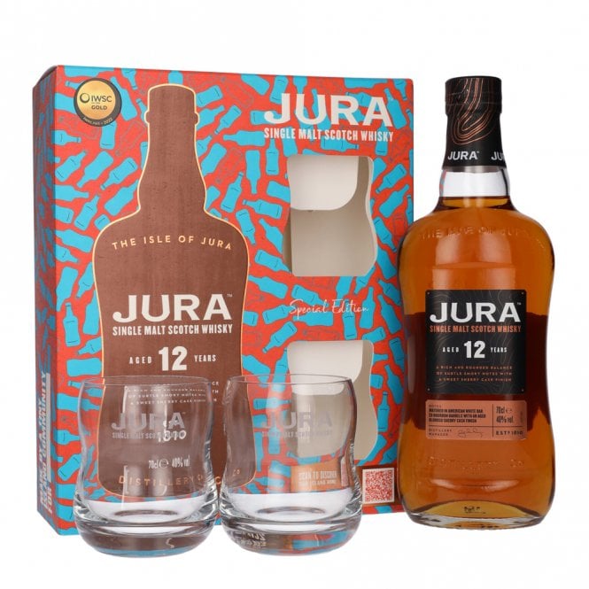 Jura 12 Year Old - 2 Glass Gift Pack