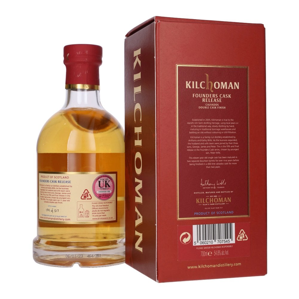 Kilchoman 11 Year Old - Founders Cask Release - 2023 - Whisky from