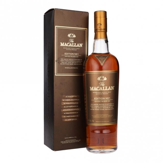 Macallan Edition No. 1 - Box Slightly Damaged