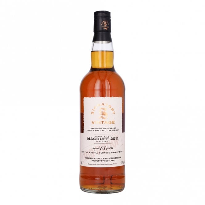 Macduff 2011 - 13 Year Old - 100 Proof - Signatory Vintage - Whisky ...