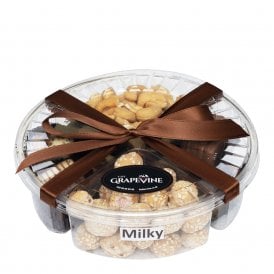 Milky Chocolate & Nuts - 4 Compartment Tray