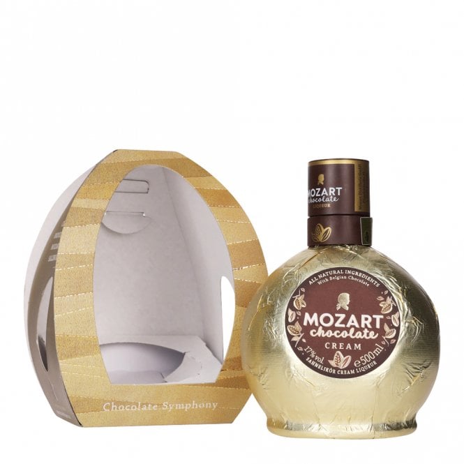 Mozart Gold Chocolate Cream Liqueur - Easter Edition Gift Pack