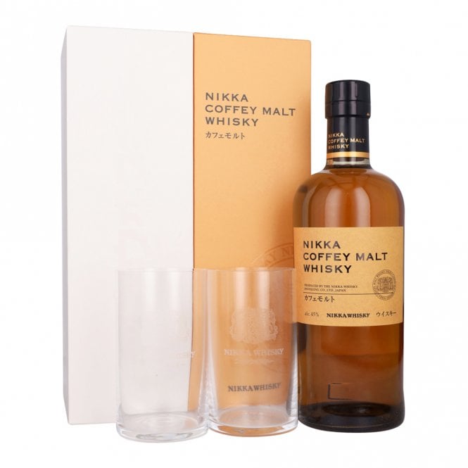 Nikka Coffey Malt Whisky - 2 Glass Gift Pack